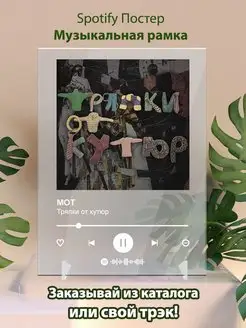 Spotify постер Мот плакат Cпотифай постер