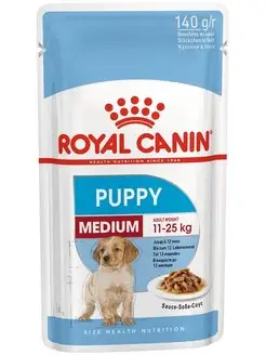 Влажный корм для щенков средних пород Medium Puppy 140х10