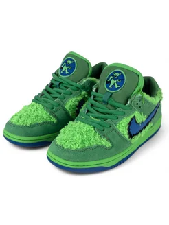 Кроссовки Grateful Dead x Nike Dunk Low SB Green Bear