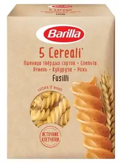 Макароны пружинки Fusilli 5 Злаков