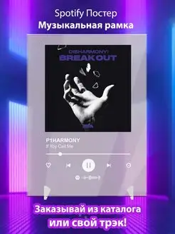 Spotify постер P1HARMONY плакат Cпотифай постер