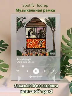Spotify постер Suicideboys плакат Cпотифай постер
