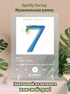 Spotify постер BTS плакат Cпотифай постер
