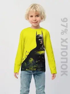 Лонгслив хлопковый Batman Бэтман