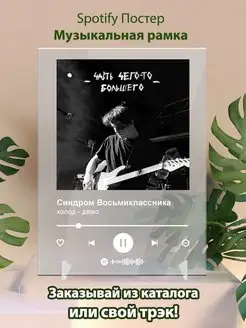 Spotify постер синдром восьмиклассника плакат