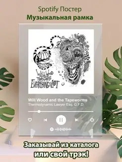 Spotify постер Will Wood and the Tapeworms плакат