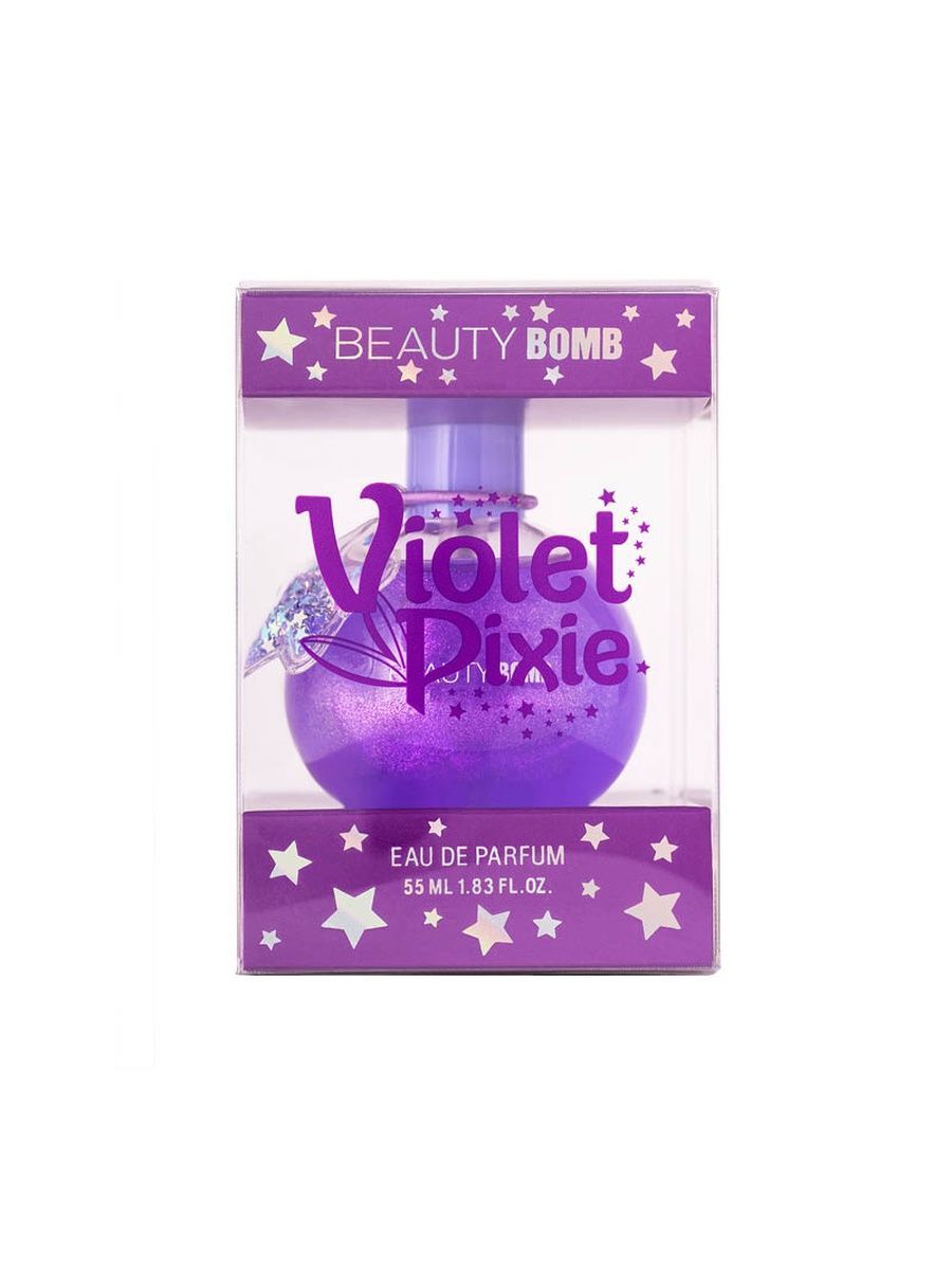 Бьюти парфюмерия. Духи Бьюти бомб Violet Pixie. Beauty Bomb Violet Pixie парфюмерная вода. Парфюмерная вода Beauty Bomb Fairy Gangsta, 55 мл. Violet Pixie духи.