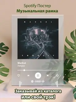 Spotify постер Markul плакат Cпотифай постер