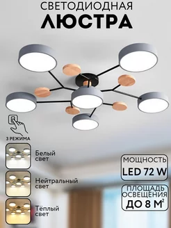 Люстра Лофт потолочная LED