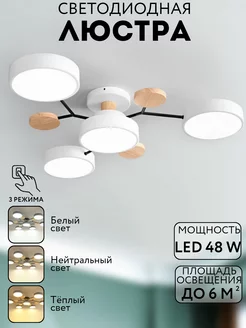 Люстра Лофт потолочная LED