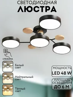 Люстра Лофт потолочная LED