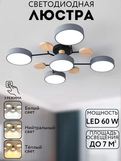 Люстра Лофт потолочная LED