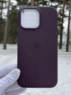 Apple leather case 14 pro max