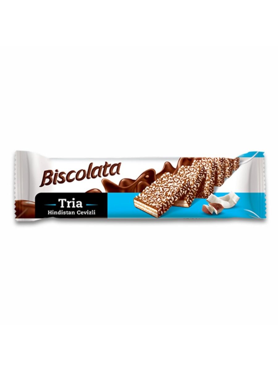 Палочки бисквитные Biscolata в Молочном шоколаде, 40 г