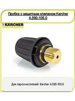 Пробка с защитным клапаном в сборе 4.590-105.0