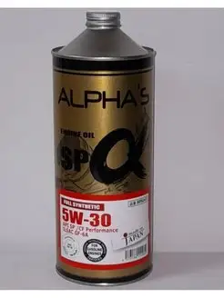 Масло моторное Alphas 5w30 SP, GF-6A синтетика 1л