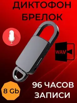 Профессиональный диктофон брелок Диктофон с карабином