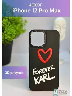 Чехол на IPhone 12 Pro max KARL LAGERFELD