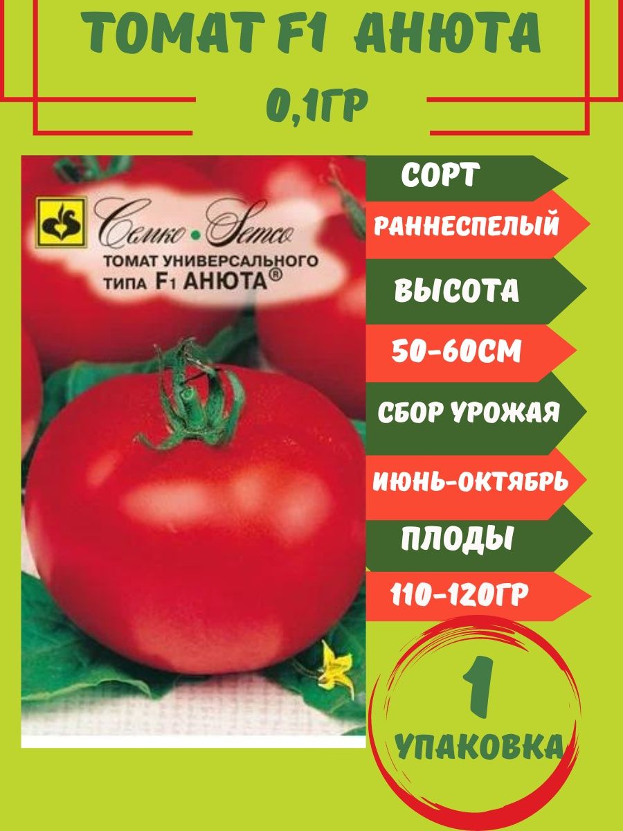 Семена томат анюта. Томат Анюта Семко. Помидоры сорт Анюта. Анюта томат описание. Томат Бурлак.