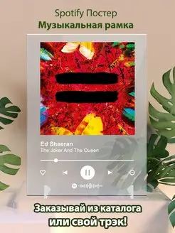 Spotify постер Ed Sheeran плакат Cпотифай постер