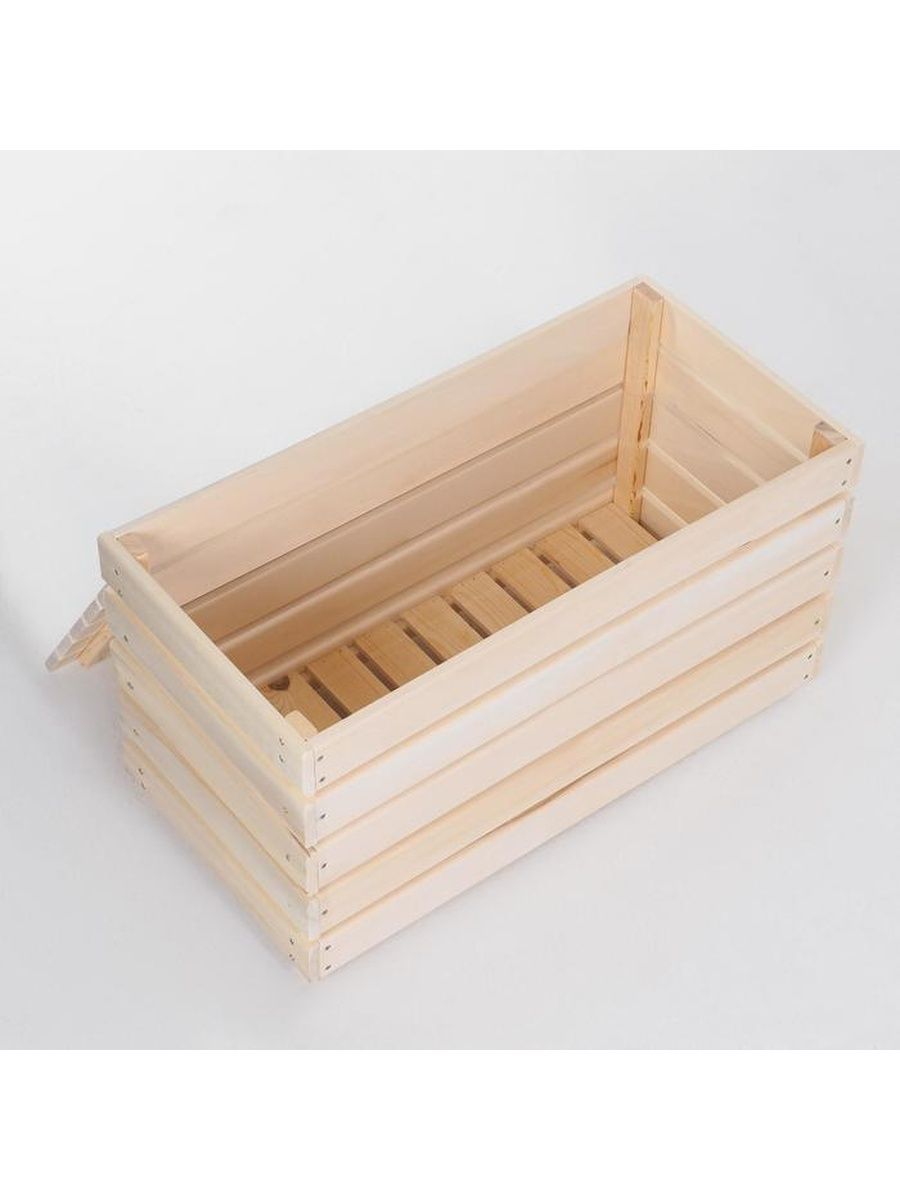 Скамья с ящиком, 80×40×45см, из липы