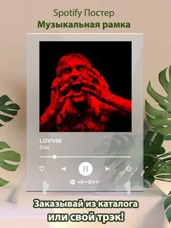 Spotify постер LOVV66 плакат Cпотифай постер