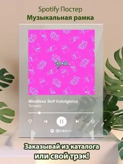 Spotify постер Mindless Self Indulgence плакат Cпотифай