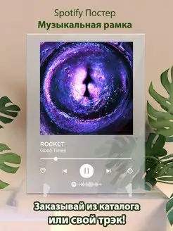 Постер Rocket Good times Плакат Rocket картина Spotify