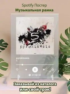 Постер pyrokinesis 5 Плакат Пирокинезис картина Spotify