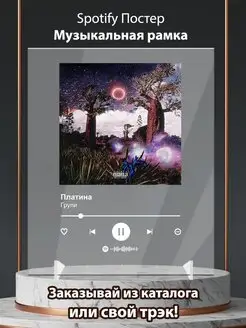 Постер Платина Групи Плакат Платина Групи картина Spotify