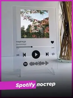 Spotify постер ssshhhiiittt! спотифай фигурка подарок другу