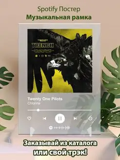 Twenty One Pilots Chlorine Плакат картина Спотифай постер