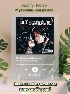 Spotify постер My Chemical Romance-I m not okay карточки