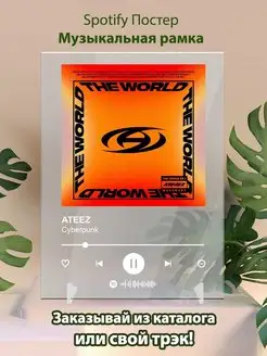 Spotify постер ATEEZ карточки. Плакат ATEEZ картина