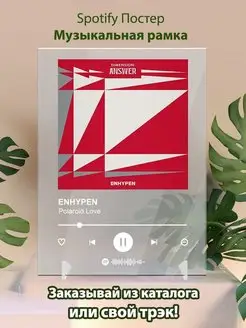 Spotify постер Enhypen карточки. Плакат Enhypen картина