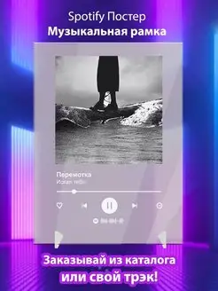 Spotify постер Перемотка карточки. Плакат Перемотка картина