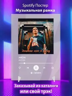 Spotify постер ARCHI карточки. Плакат ARCHI картина