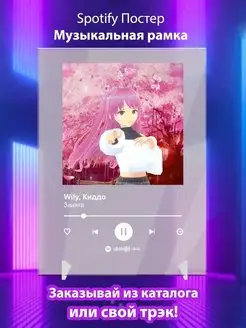 Spotify постер wily feat Киддо карточки. Плакат картина