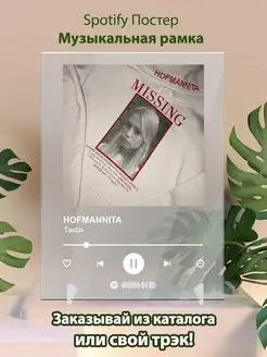 Spotify постер HOFMANNITA карточки Плакат HOFMANNITA картина