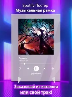 Spotify постер Sqwore карточки. Плакат Sqwore картина