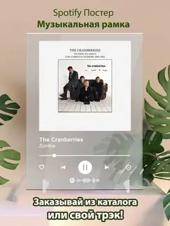 Spotify постер The Cranberries карточки. Плакат картина