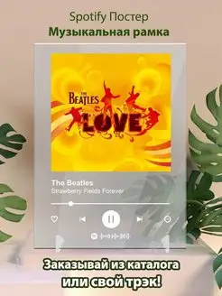 Постер The Beatles карточки. Плакат The Beatles картина