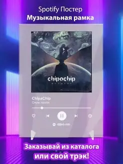 Spotify постер ChipaChip карточки. Плакат ChipaChip картина