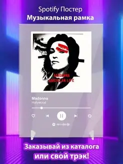 Спотифай постер Madonna карточки. Плакат Madonna картина