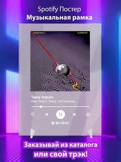 Постер Tame Impala карточки. Плакат Tame Impala картина