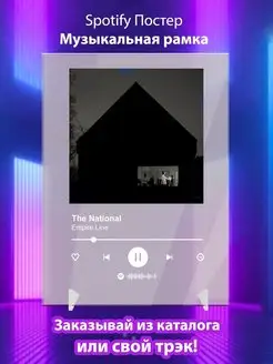 Постер The National карточки. Плакат The National картина