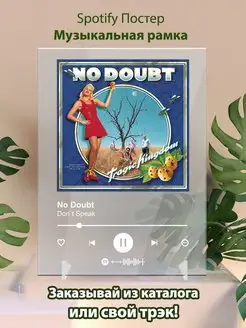 Spotify постер No doubt карточки. Плакат No doubt картина