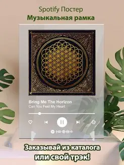 Спотифай постер bring me the horizon карточки Плакат картина