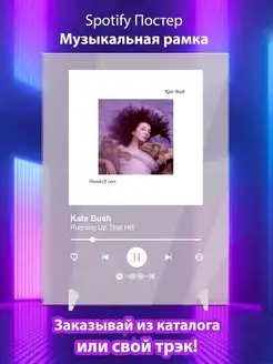 Spotify постер Kate Bush карточки. Плакат Kate Bush картина