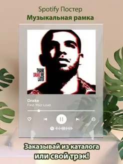 Spotify постер Drake карточки. Плакат Drake картина